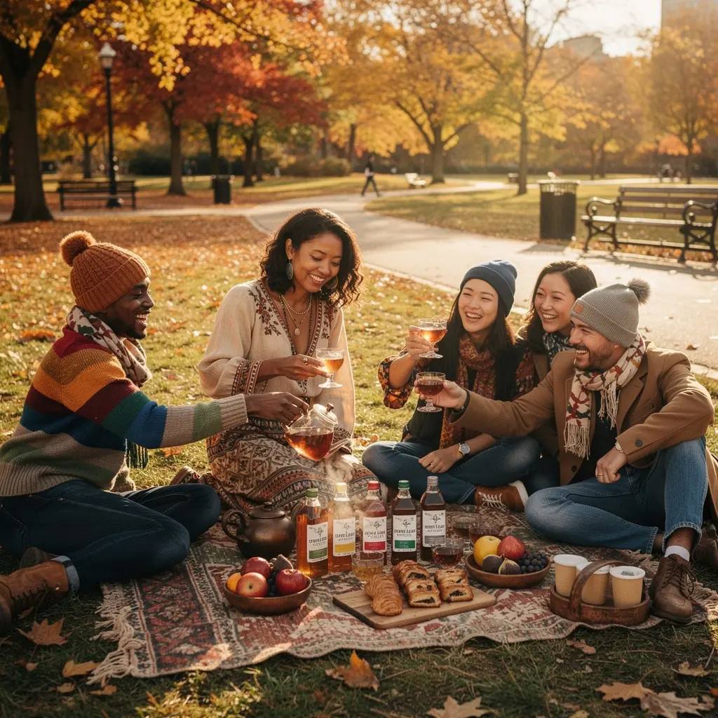 Šviežiai paruošta alyvuogių lapų arbata, pilna vitamino C ir antioksidantų.