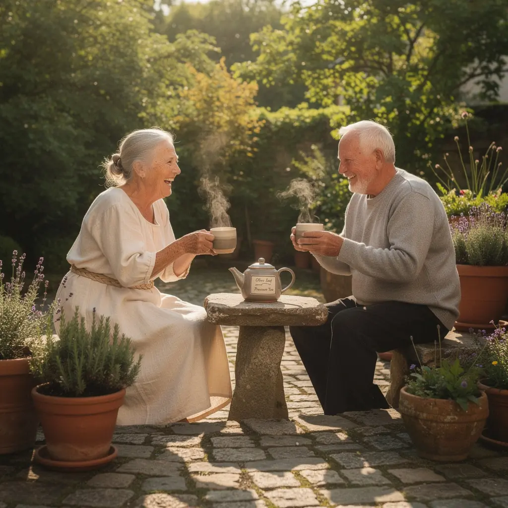 Natūralūs ingredientai, naudojami alyvuogių lapų arbatoje, puikiai tinka širdies sveikatai.